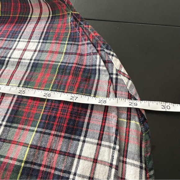 POLO Ralph Lauren Men's Button Down Shirt Red Green Plaid Classic Fit Size Med - Picture 6 of 7
